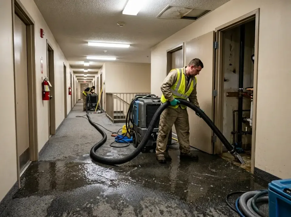 multi-unit-apartment-hallway-f-005 — frequently asked questions, Emergency Burst Pipe Water Extraction & Removal in Berkeley…